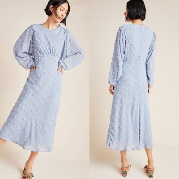 Anthropologie Dresses & Skirts - NWT ANTHROPOLOGIE Michaela Pommed Midi Dress HTF